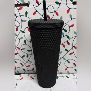 Starbucks (Used) Walt Disney World 50th Anniversary Matte Black Tumbler